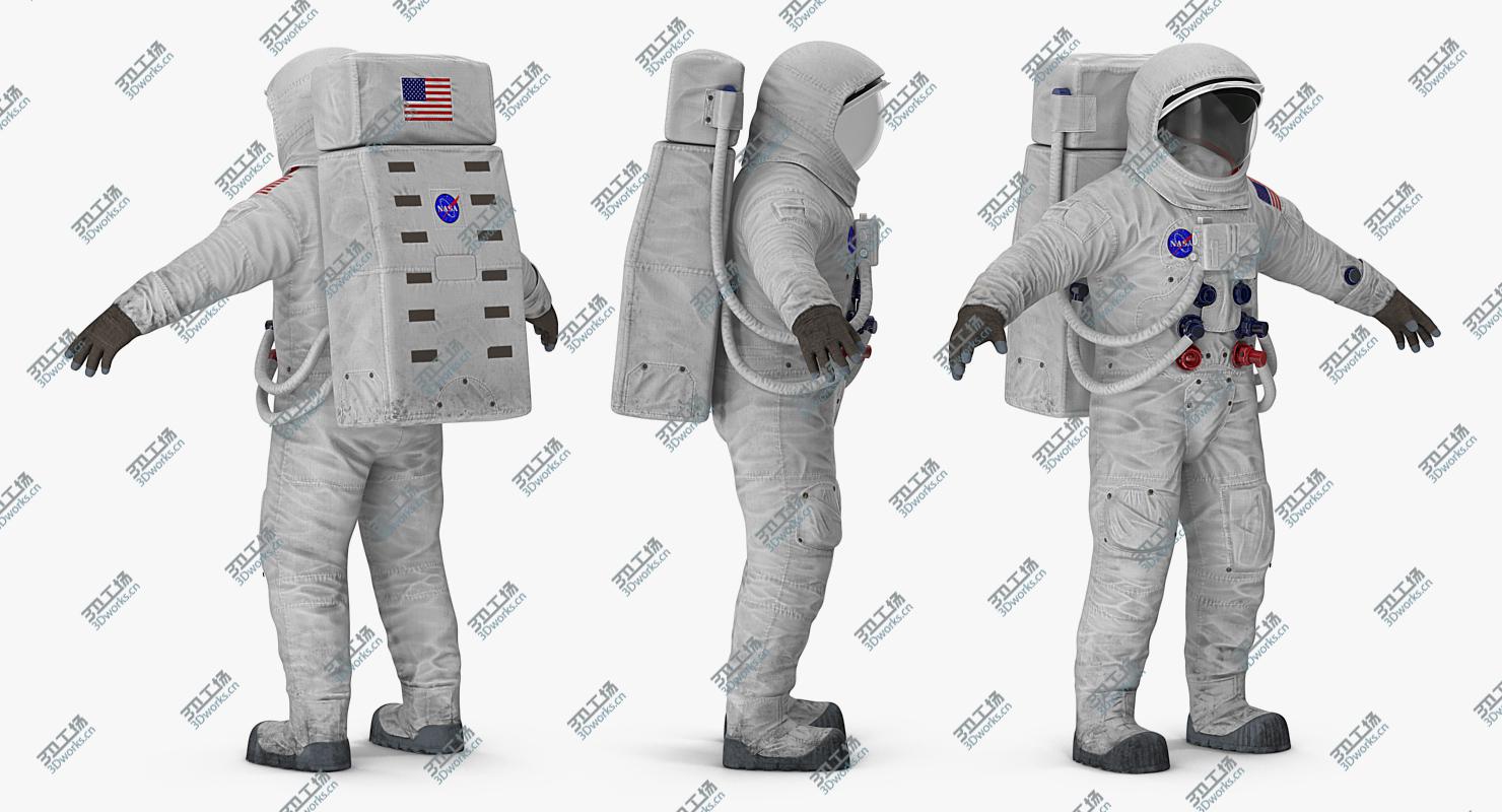 images/goods_img/20210113/A7L Spacesuit Rigged for Cinema 4D 3D model/5.jpg